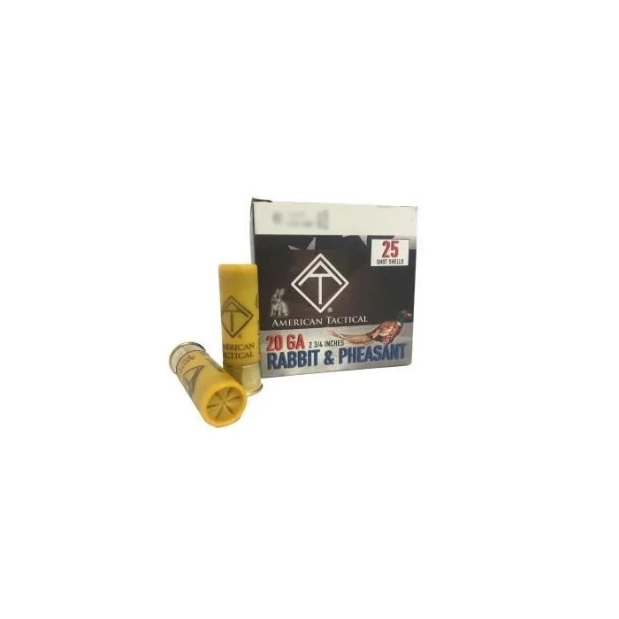 ATI 20ga Game Load 2.75 inch Shotgun Shells - #6 | 1 oz. | 1220 fps | 1 Case (10 boxes/250rds)
